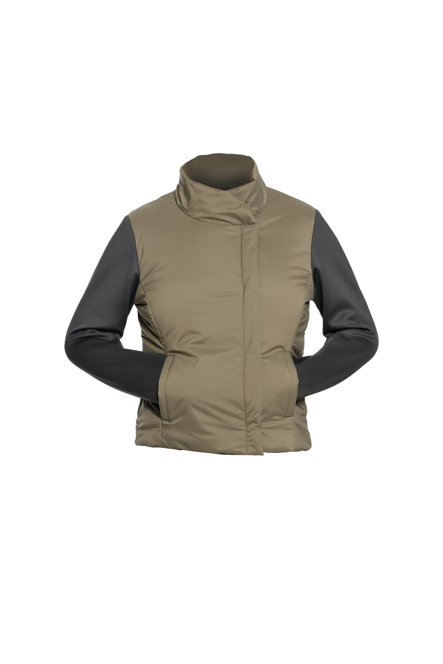 Olive Green Jacket Front