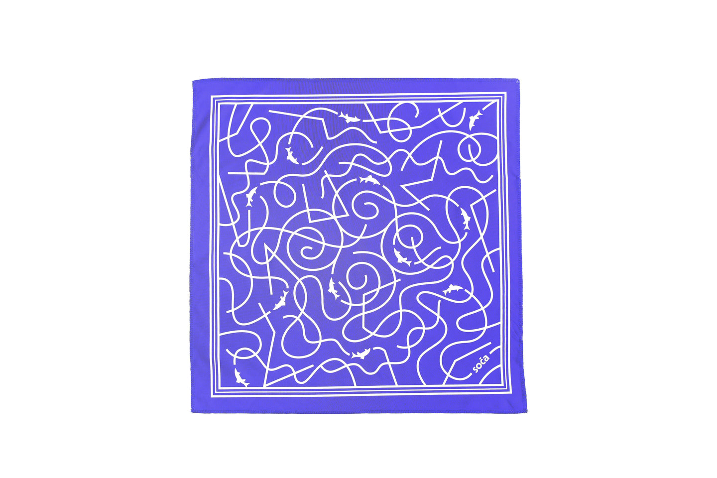 Purple Swirl Bandana