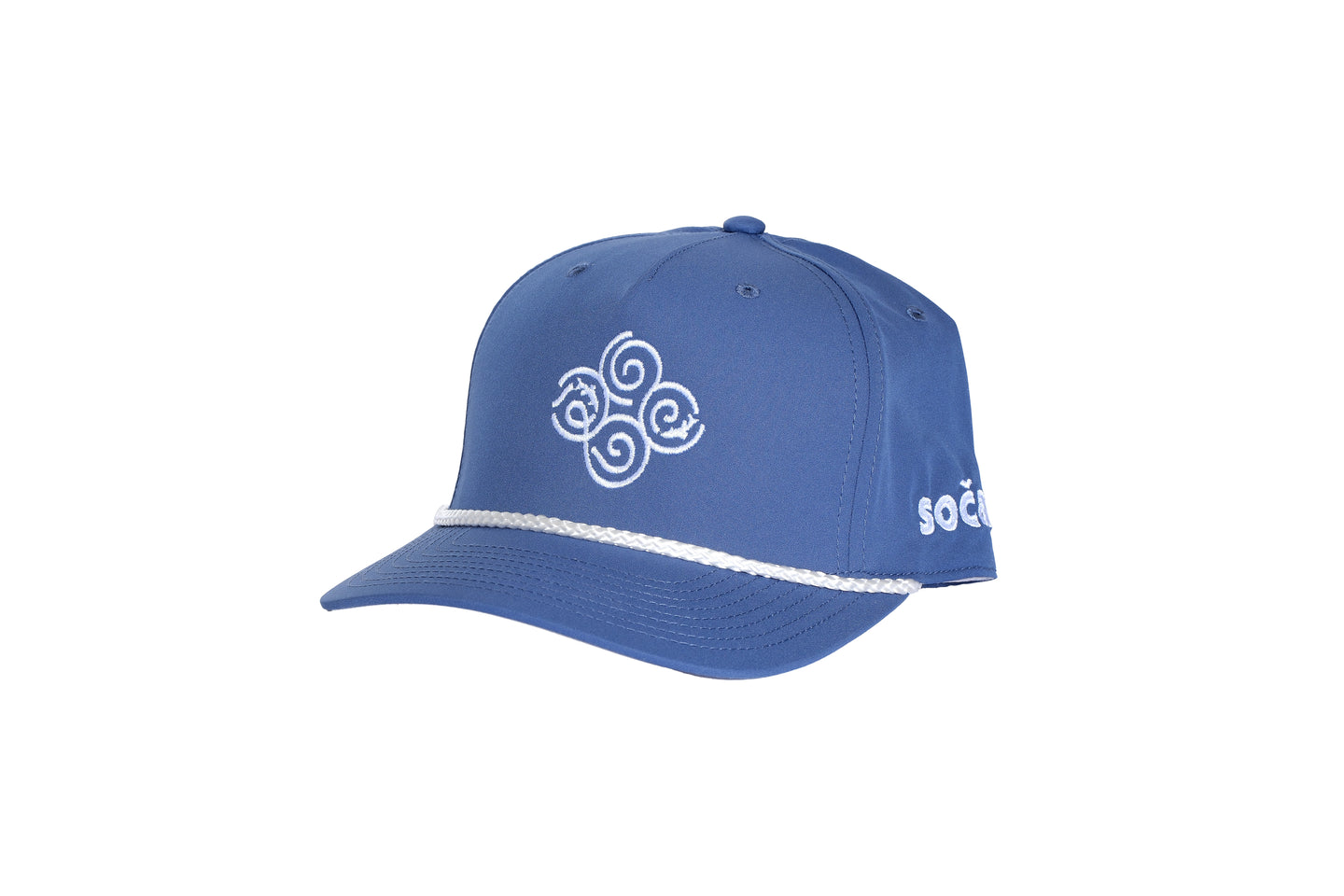 Marine Blue Swirl Hat