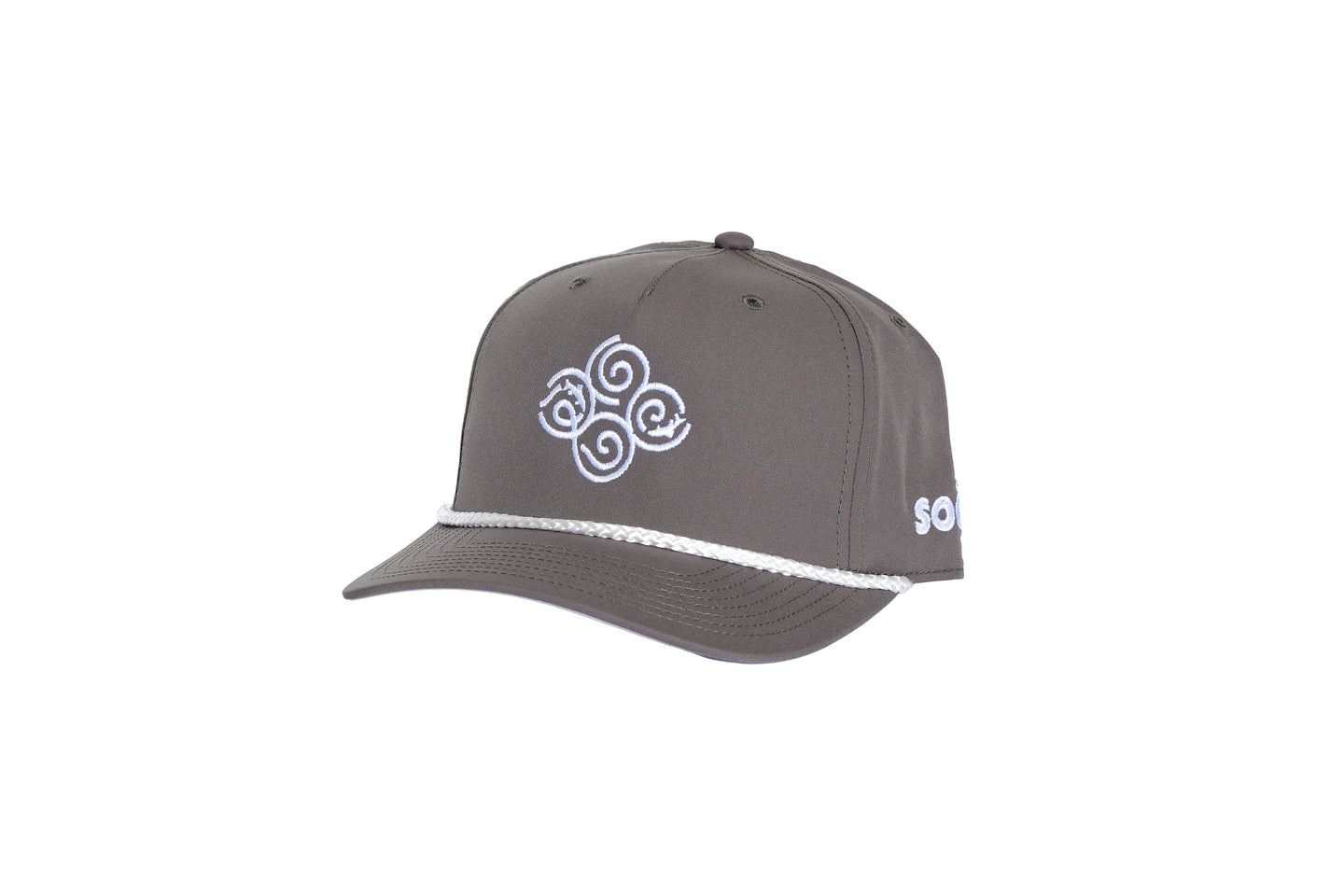 Olive Green Swirl Hat