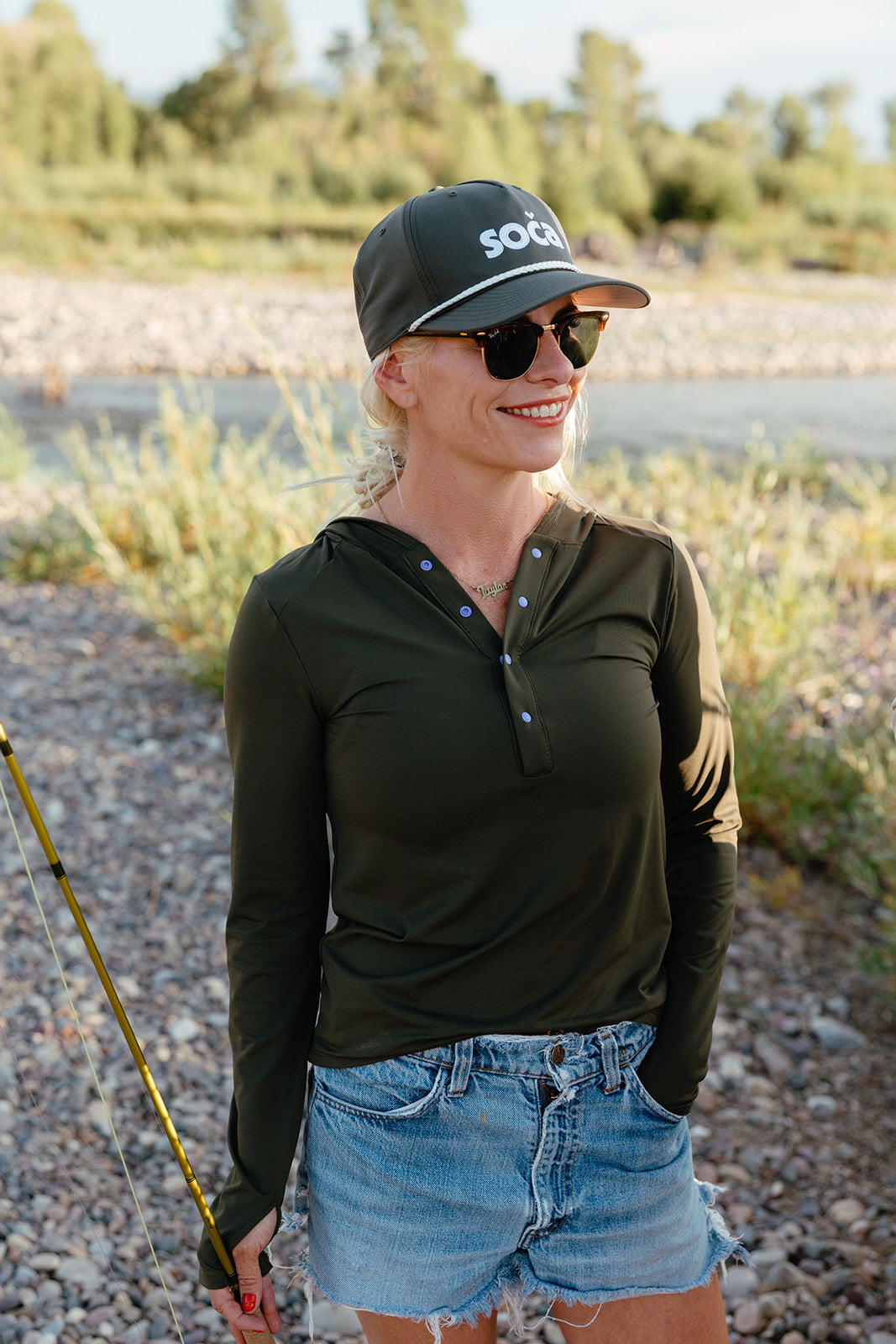 Olive Green Soča Hat